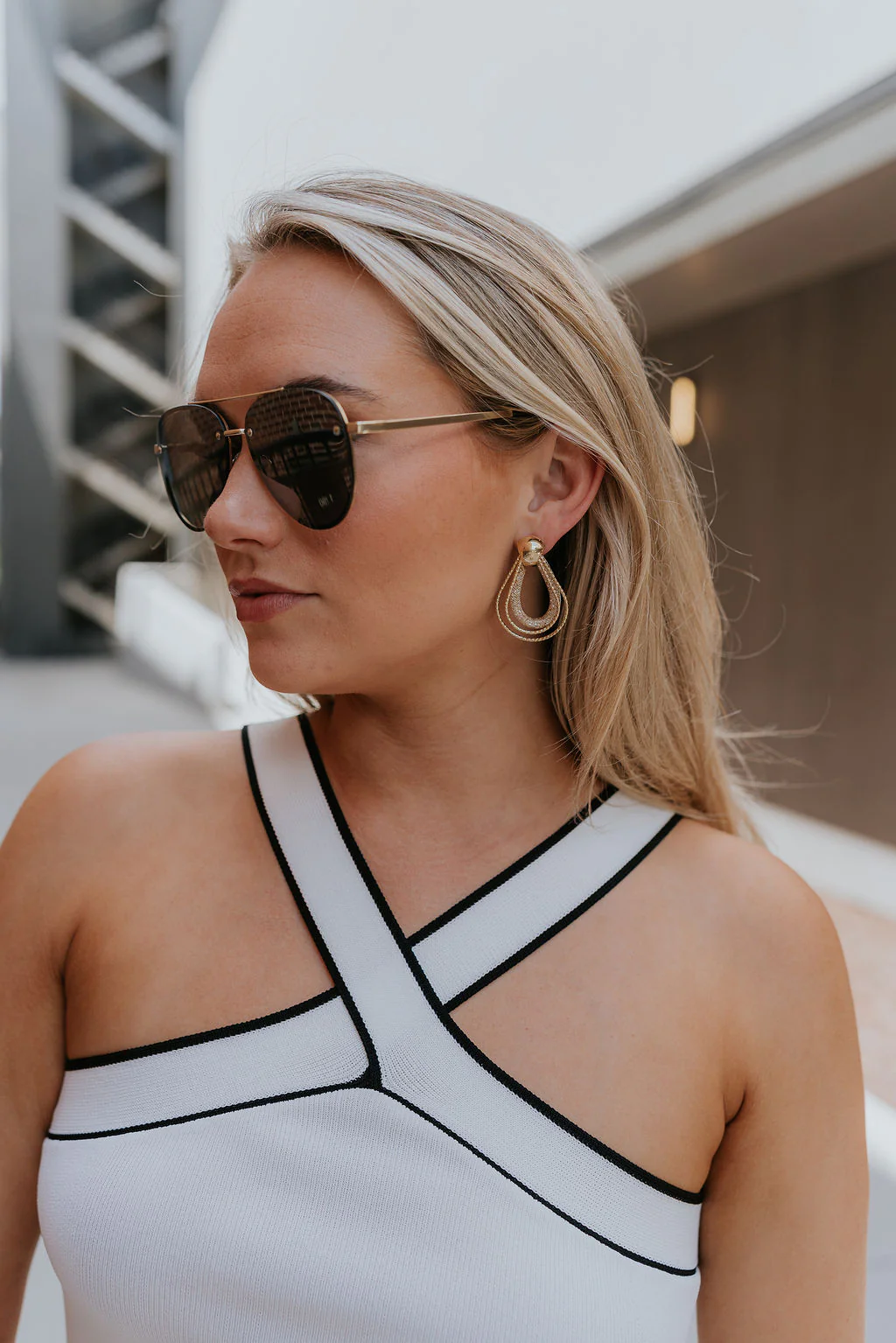 Jane Criss-Cross Halter Tank - Image 14