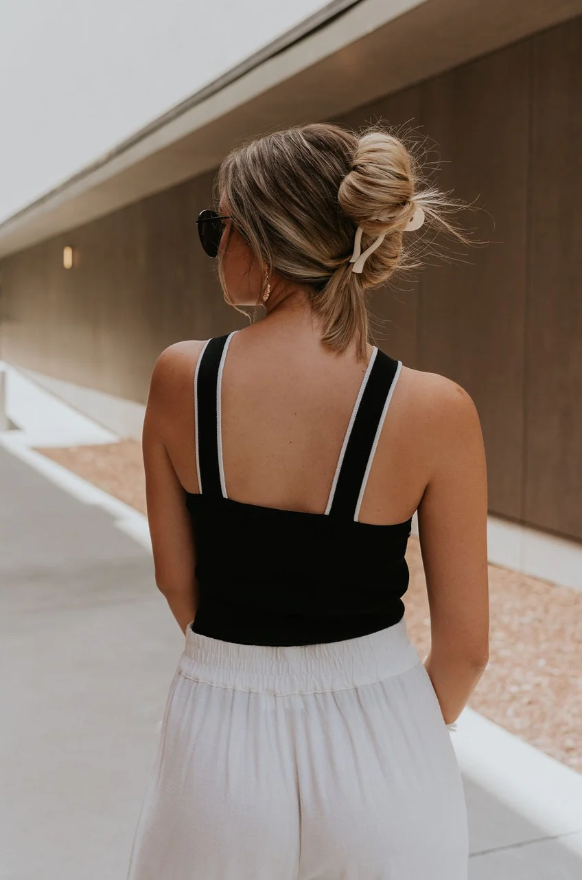 Jane Criss-Cross Halter Tank - Image 3
