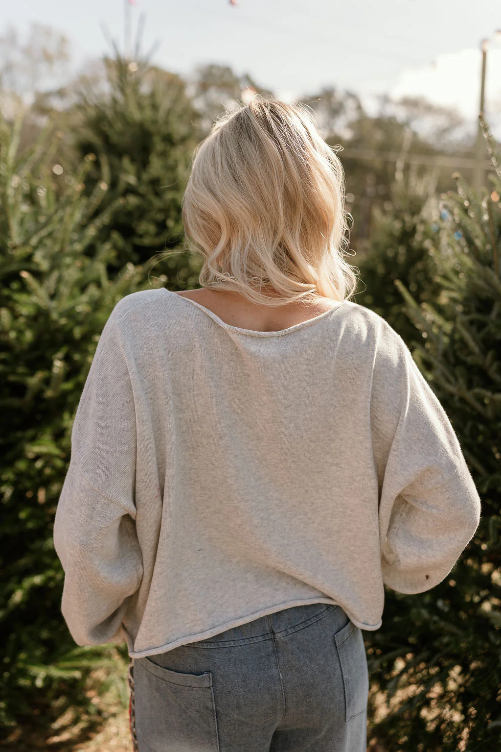 Janna Heather Grey Sweater - Image 7