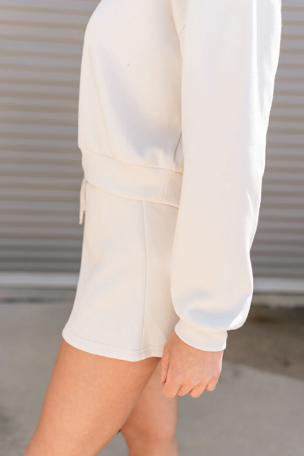 Jasmine Chalk Ultra Soft Mini Skort - Image 3