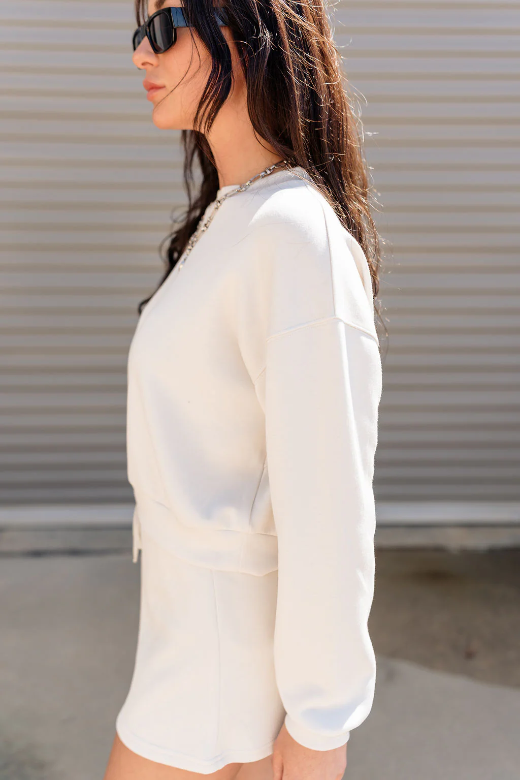 Jasmine Chalk Ultra Soft Sweatshirt - Image 2