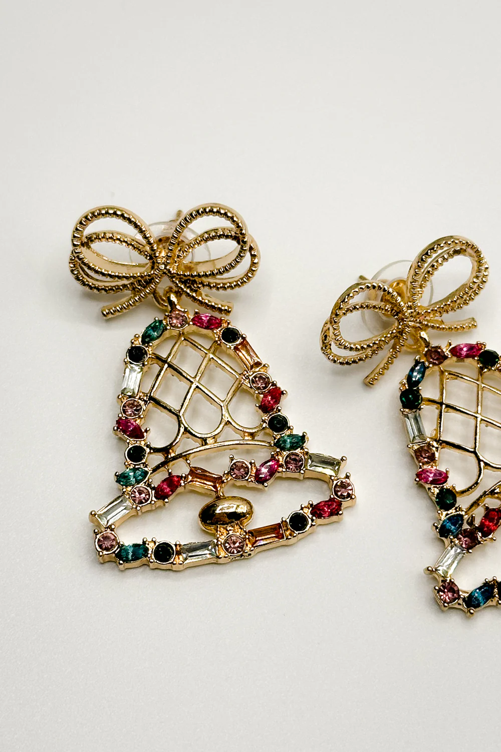 Jingle Bells Gold & Muli Dangle Earring