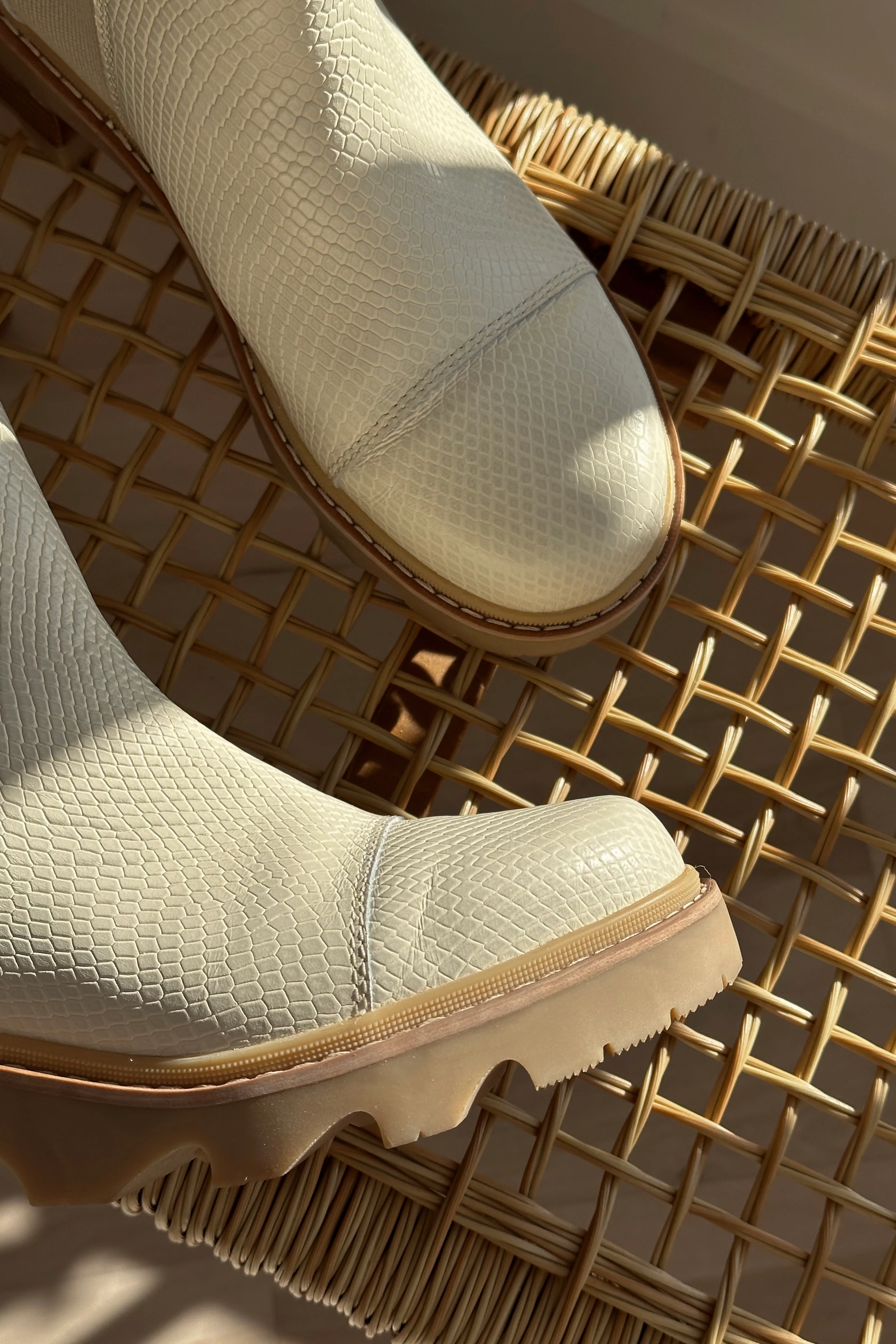 Sorel Joan Now Chelsea Bootie in Bleached Ceramic - Image 2