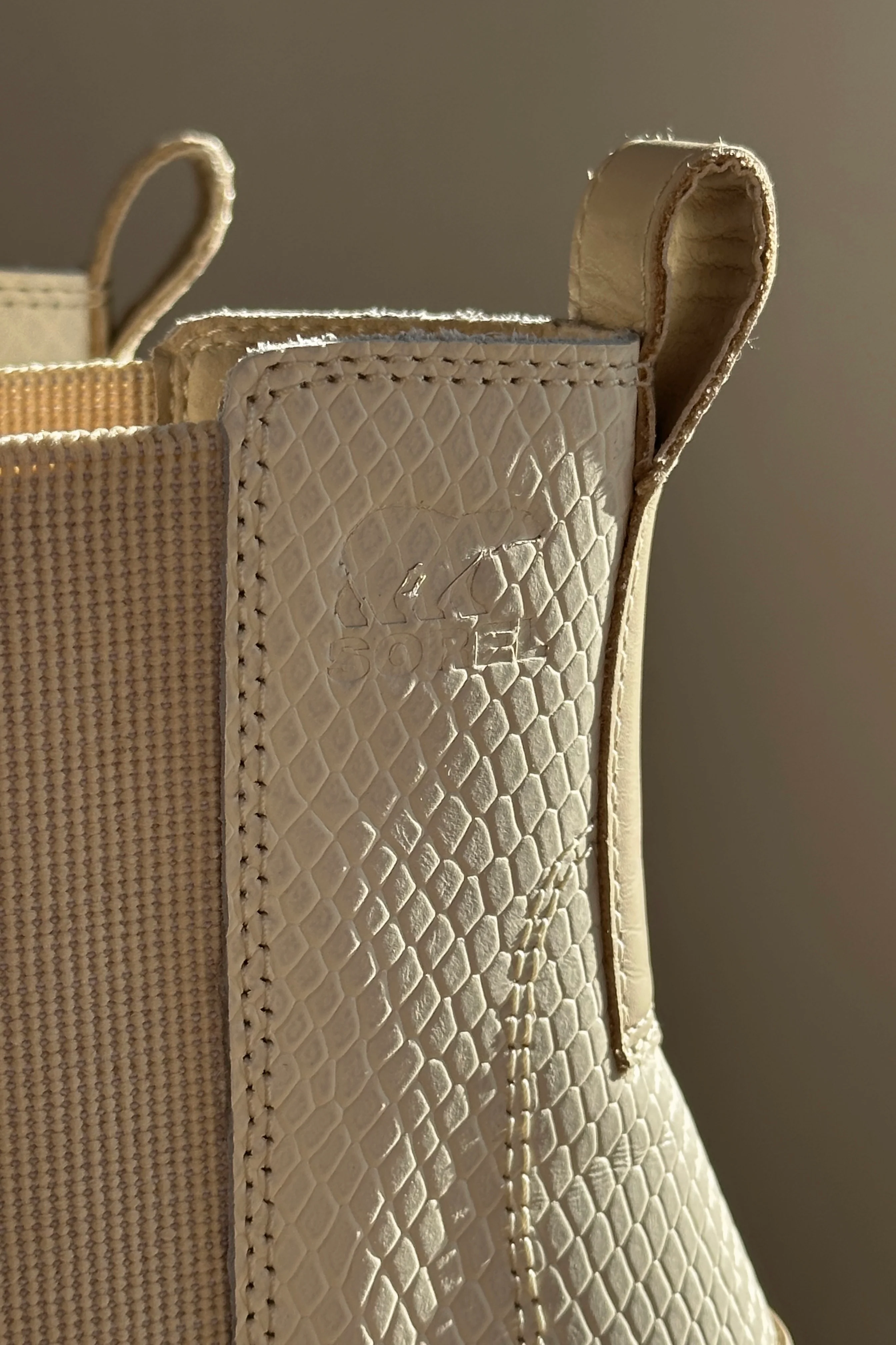 Sorel Joan Now Chelsea Bootie in Bleached Ceramic - Image 4