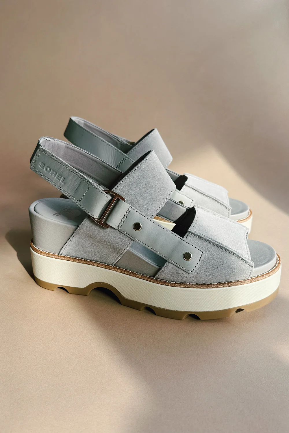 Sorel Joanie IV Wedge Crushed Clay & Gum Sandal - Image 8
