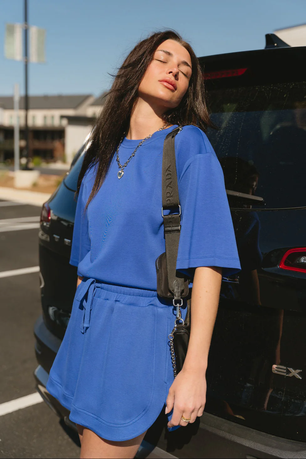 Jordan Cobalt Blue Short Sleeve Butter Soft Top