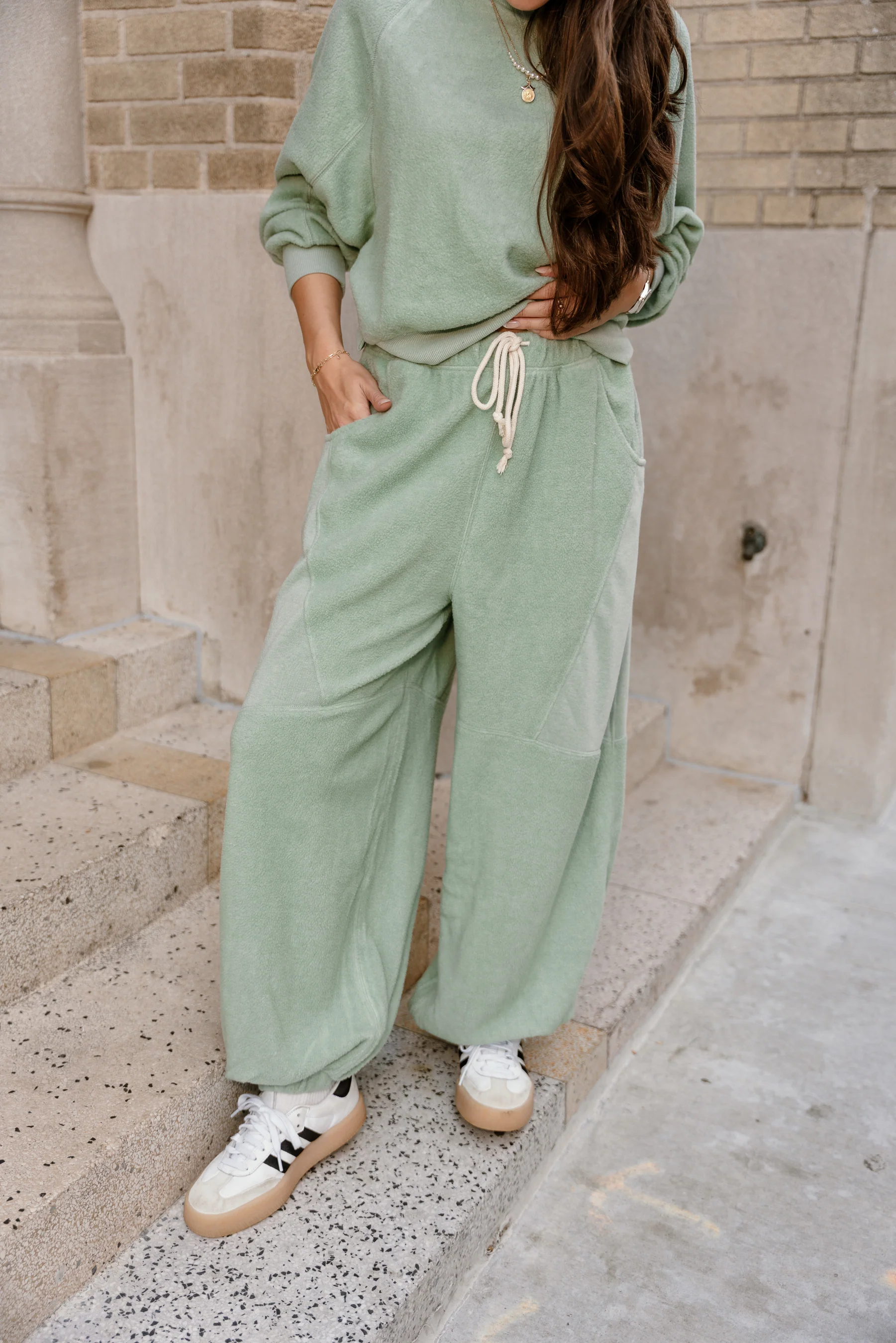 Journey Light Sage Jogger Pants