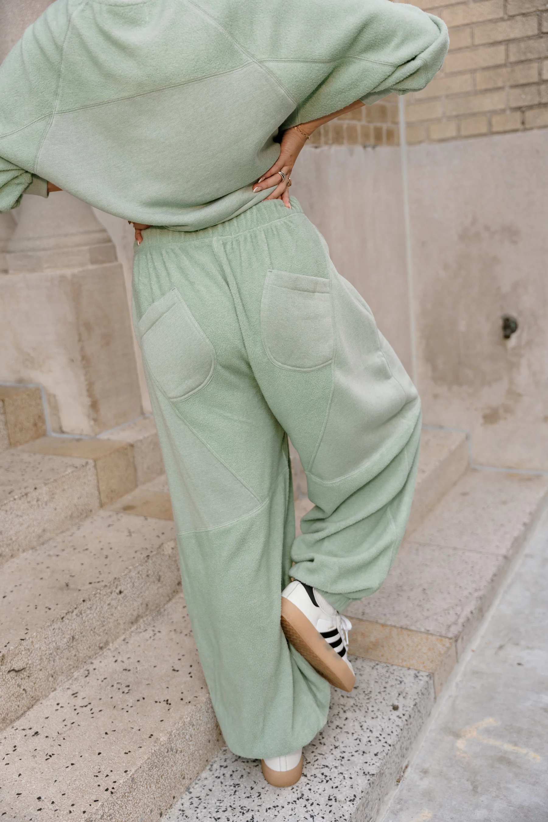 Journey Light Sage Jogger Pants - Image 4