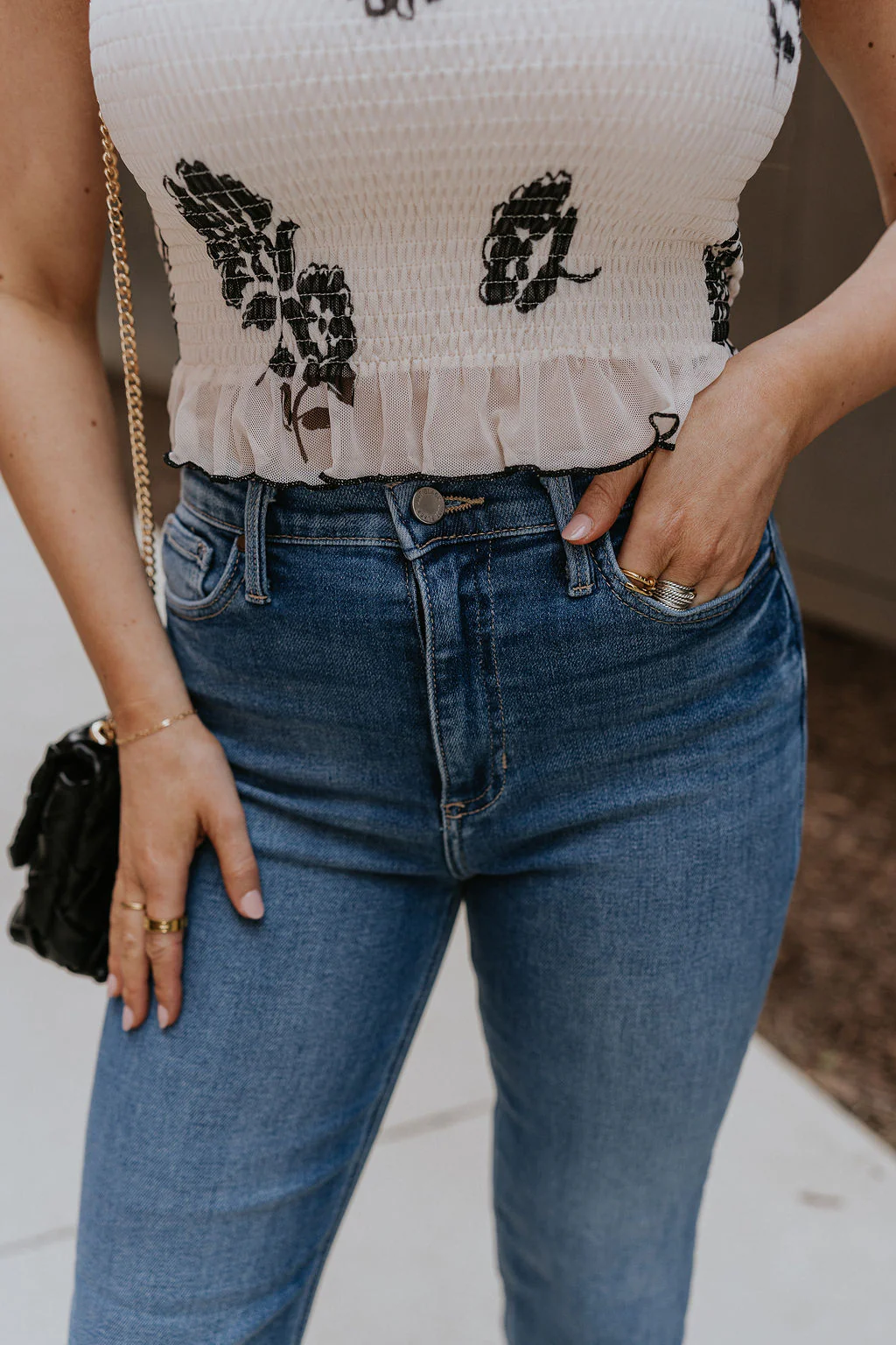 Journey Medium Denim Straight Leg Jeans - Image 3