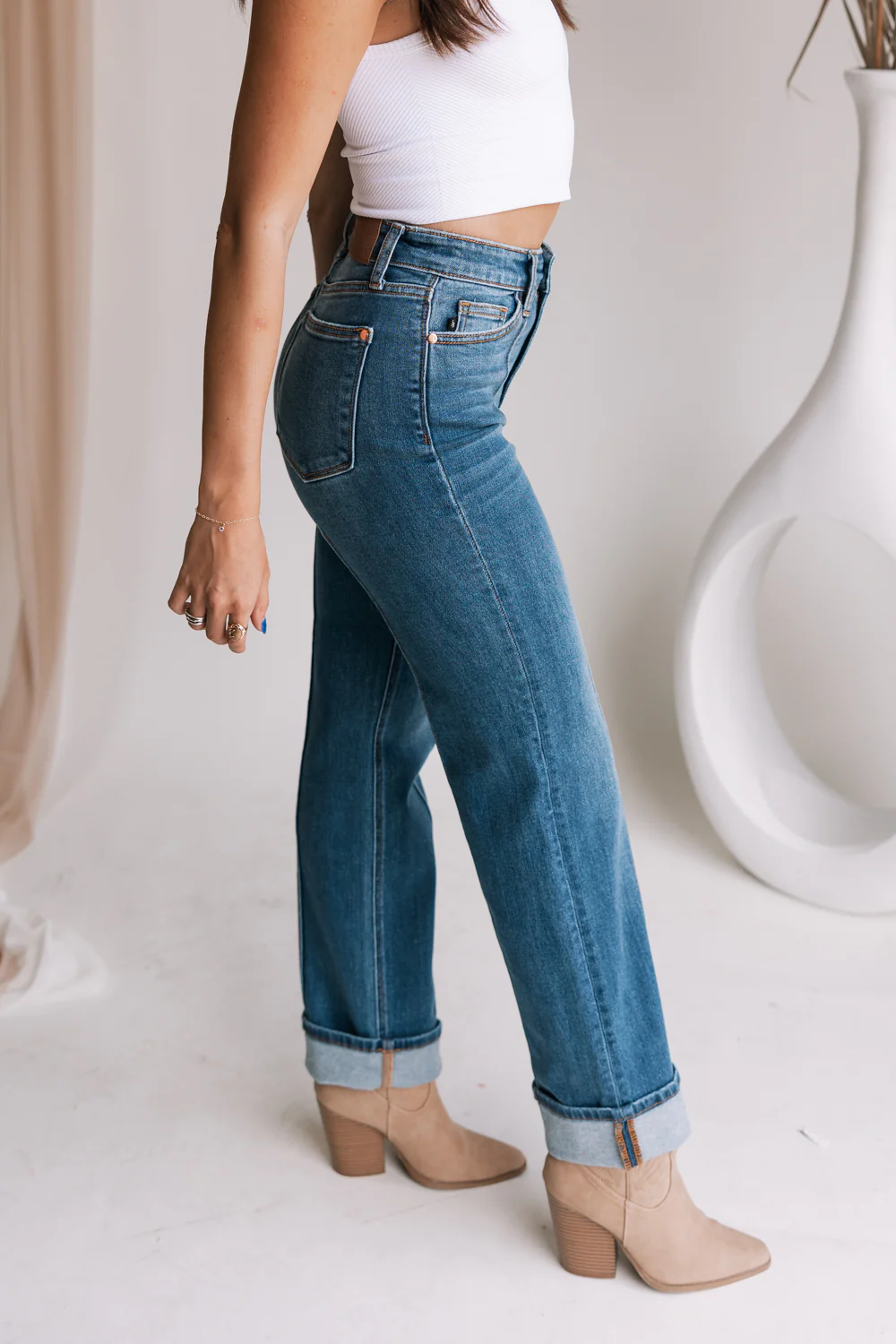 Judy Blue High Waisted Jeans - Image 3