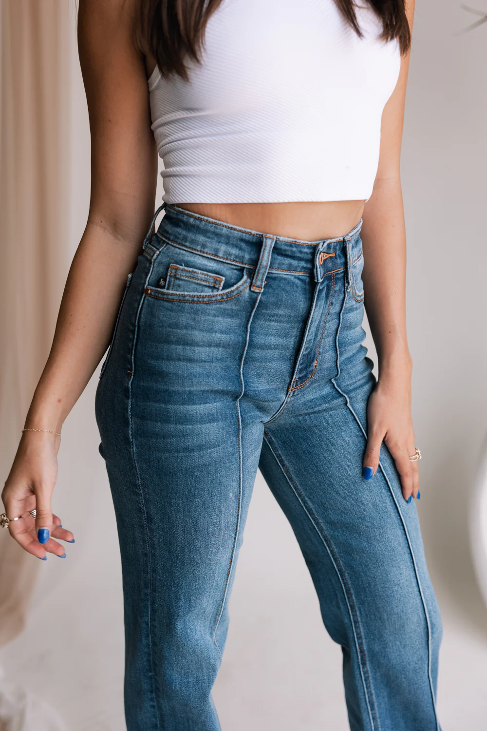 Judy Blue High Waisted Jeans - Image 4