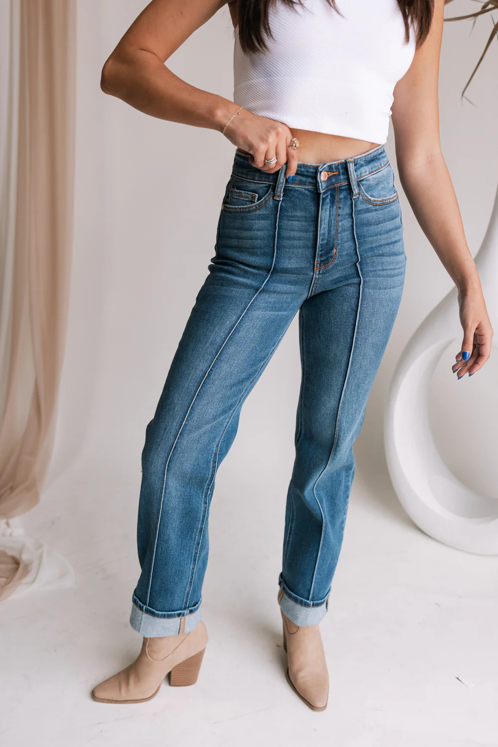 Judy Blue High Waisted Jeans - Image 5