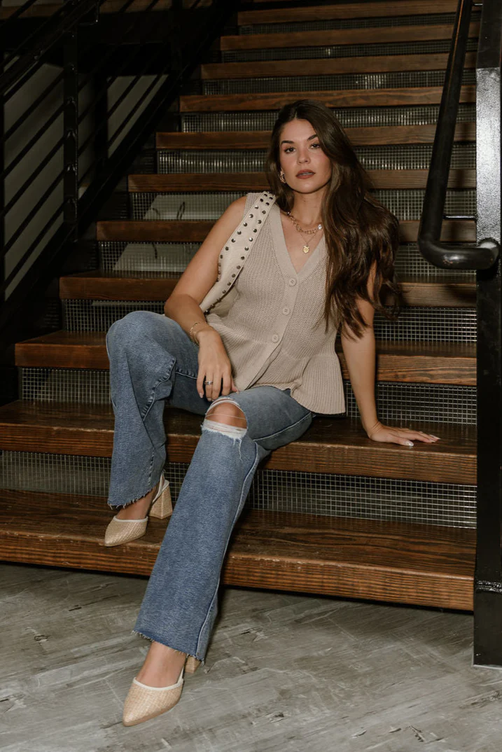 Judy Blue: Shanna Distressed Wide Leg Jeans - Image 3