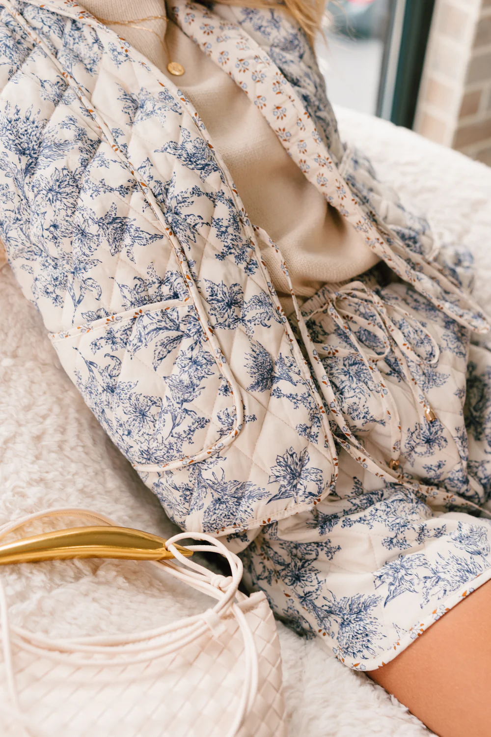 Juliet Floral Quilted Shorts - Image 8