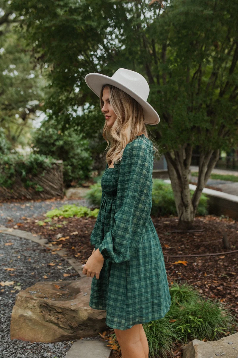 Juliet Plaid Dress - Image 4