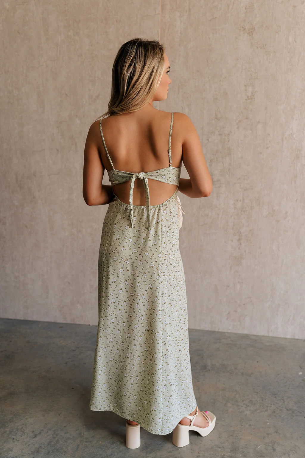 Kaitlyn Sage Floral Maxi Dress - Image 6