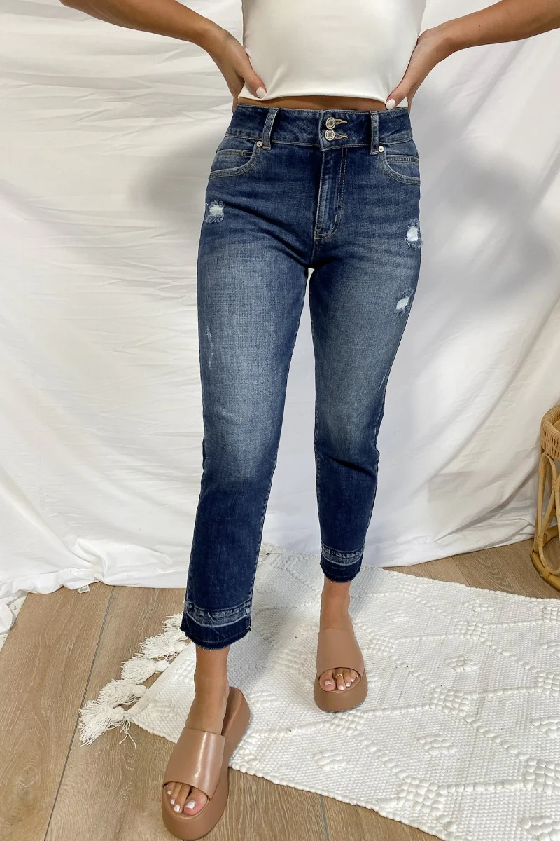 Kancan: Maisie Straight Leg Jeans - Image 2