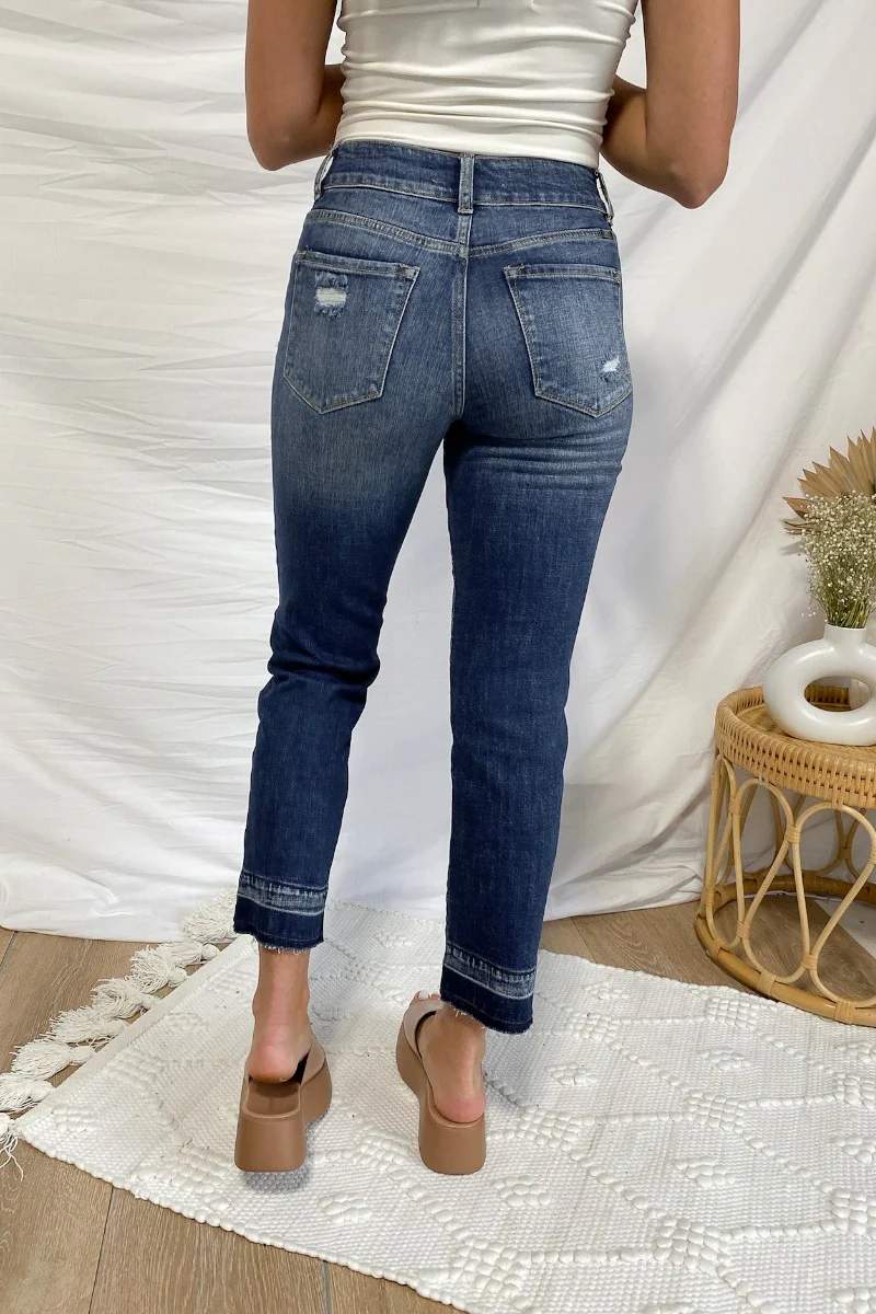 Kancan: Maisie Straight Leg Jeans - Image 3