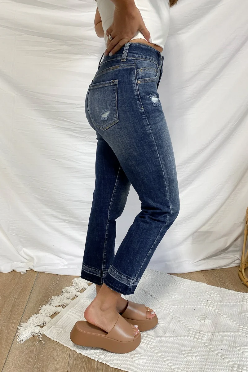 Kancan: Maisie Straight Leg Jeans - Image 6