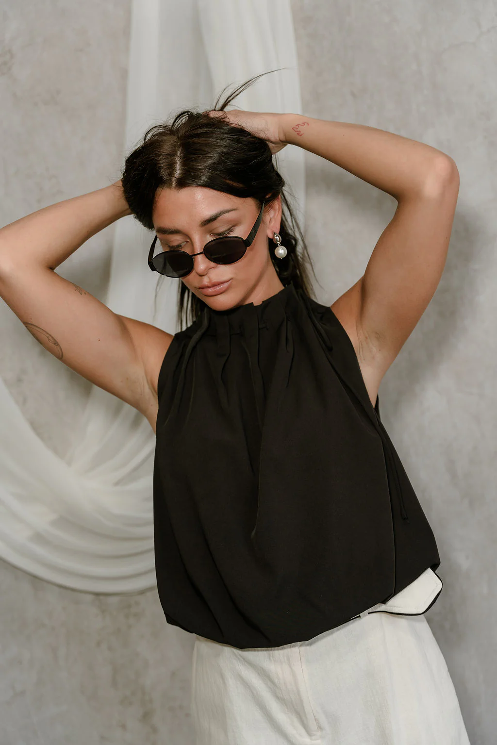 Karla Black Bubble Sleeveless Top - Image 2