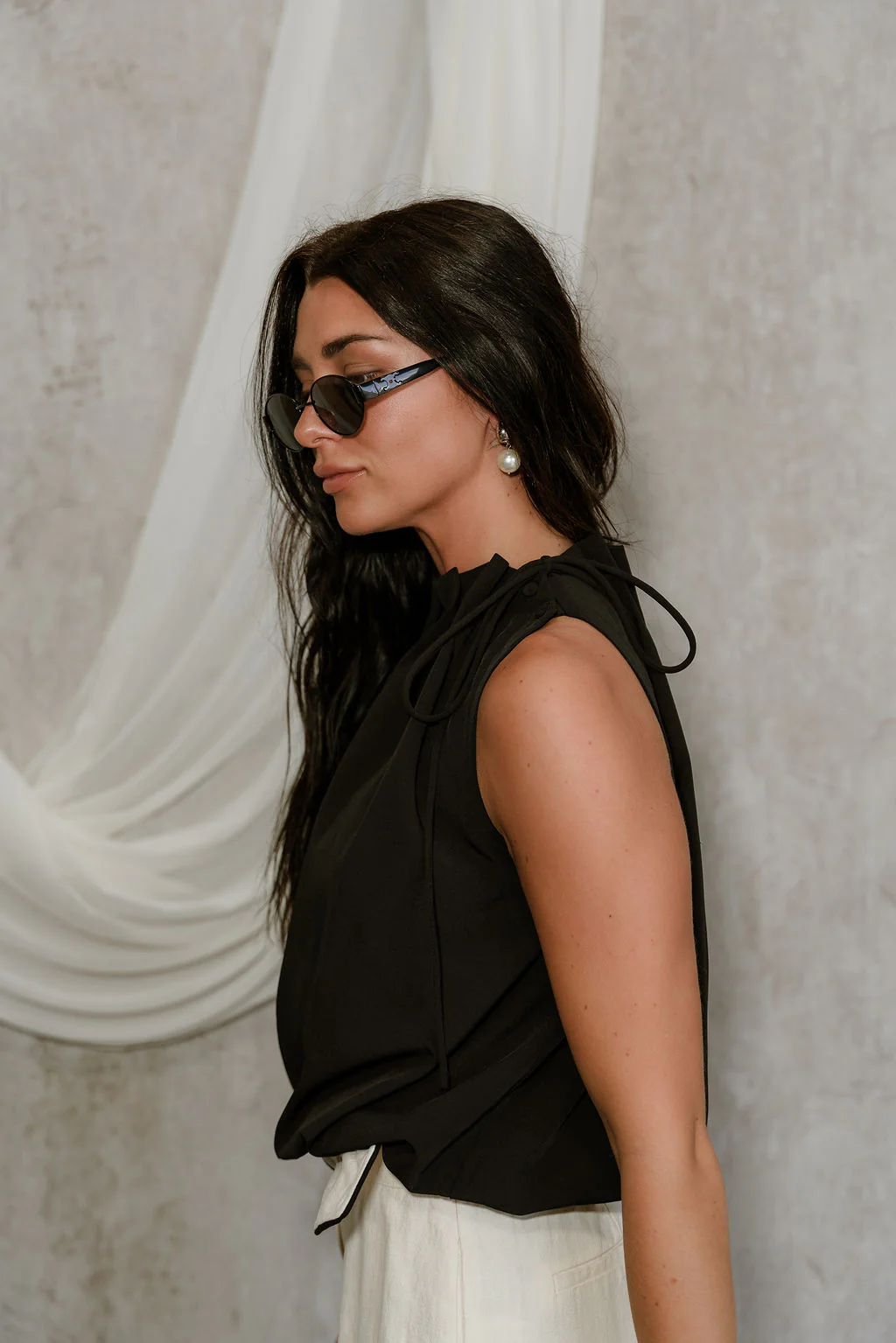 Karla Black Bubble Sleeveless Top - Image 3