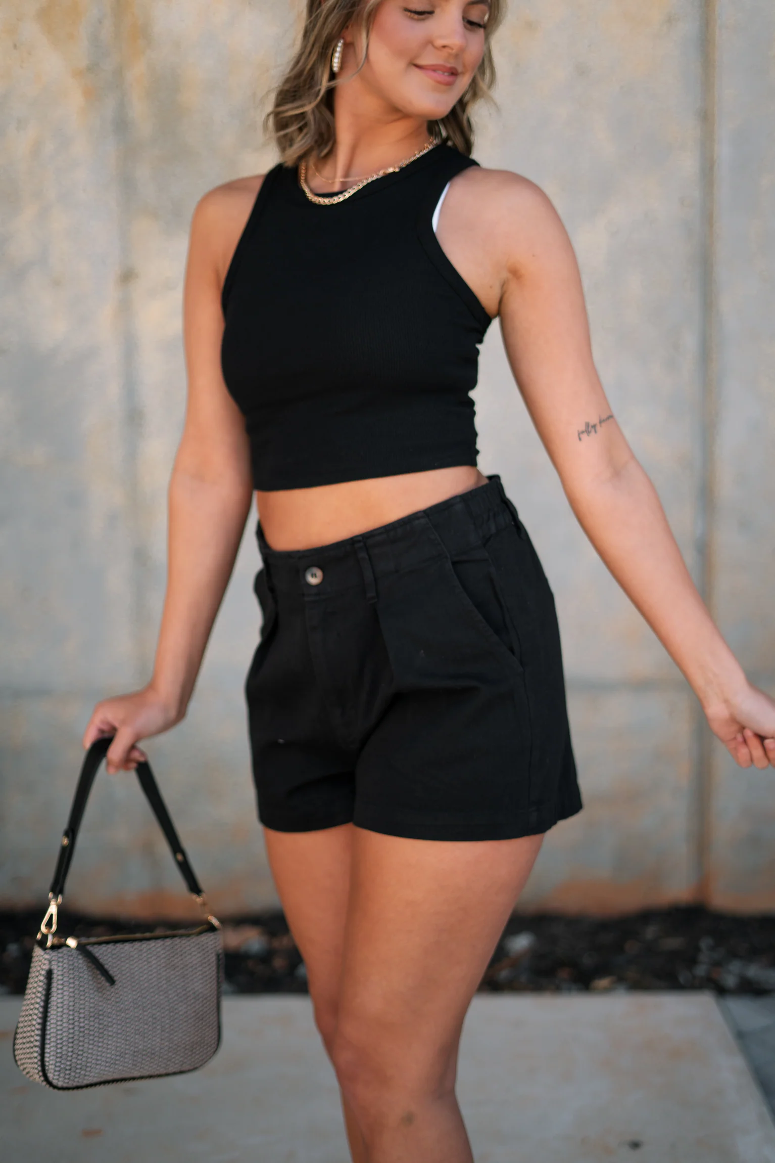 Katherine Tortoise Buttoned Shorts - Image 10