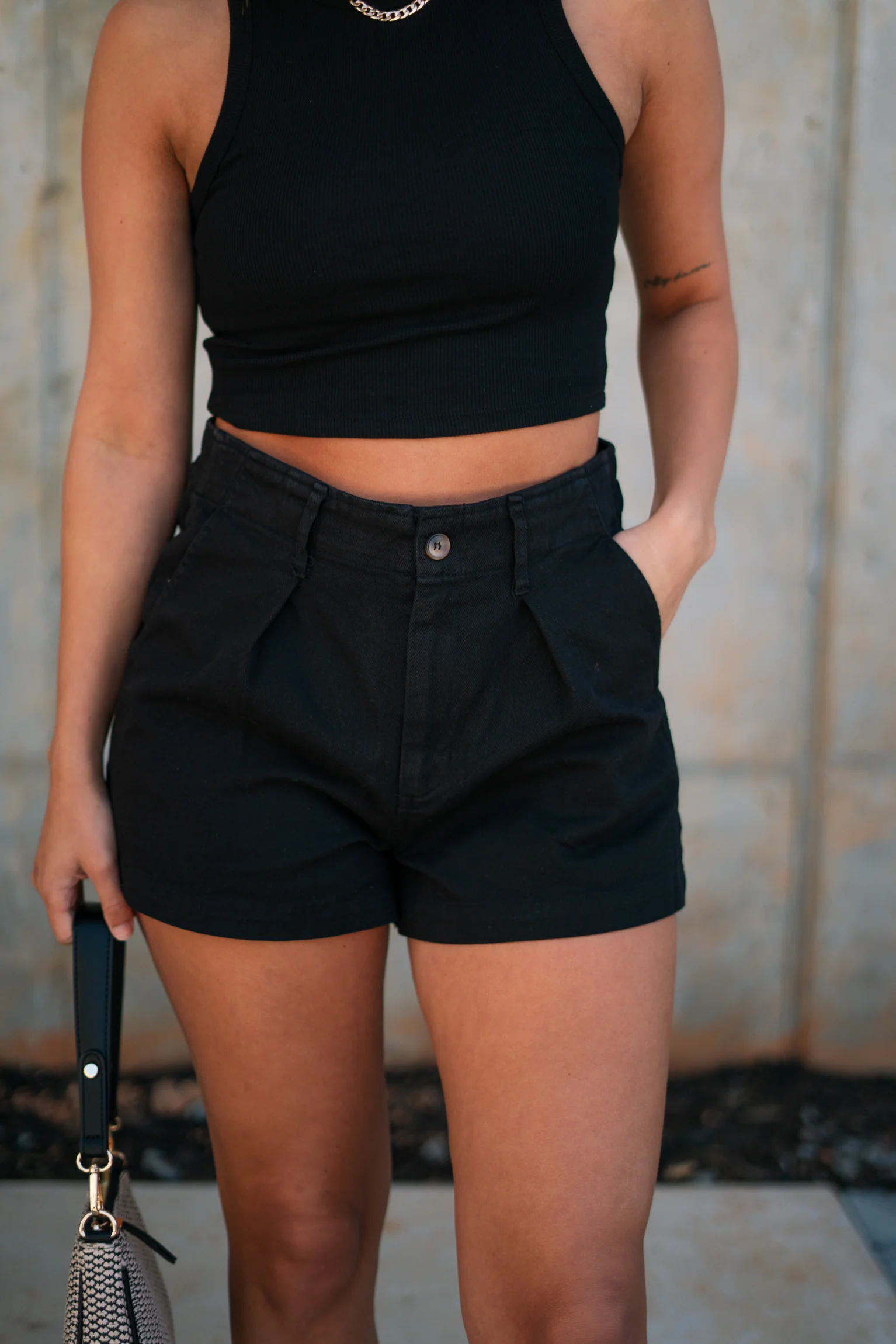 Katherine Tortoise Buttoned Shorts - Image 8