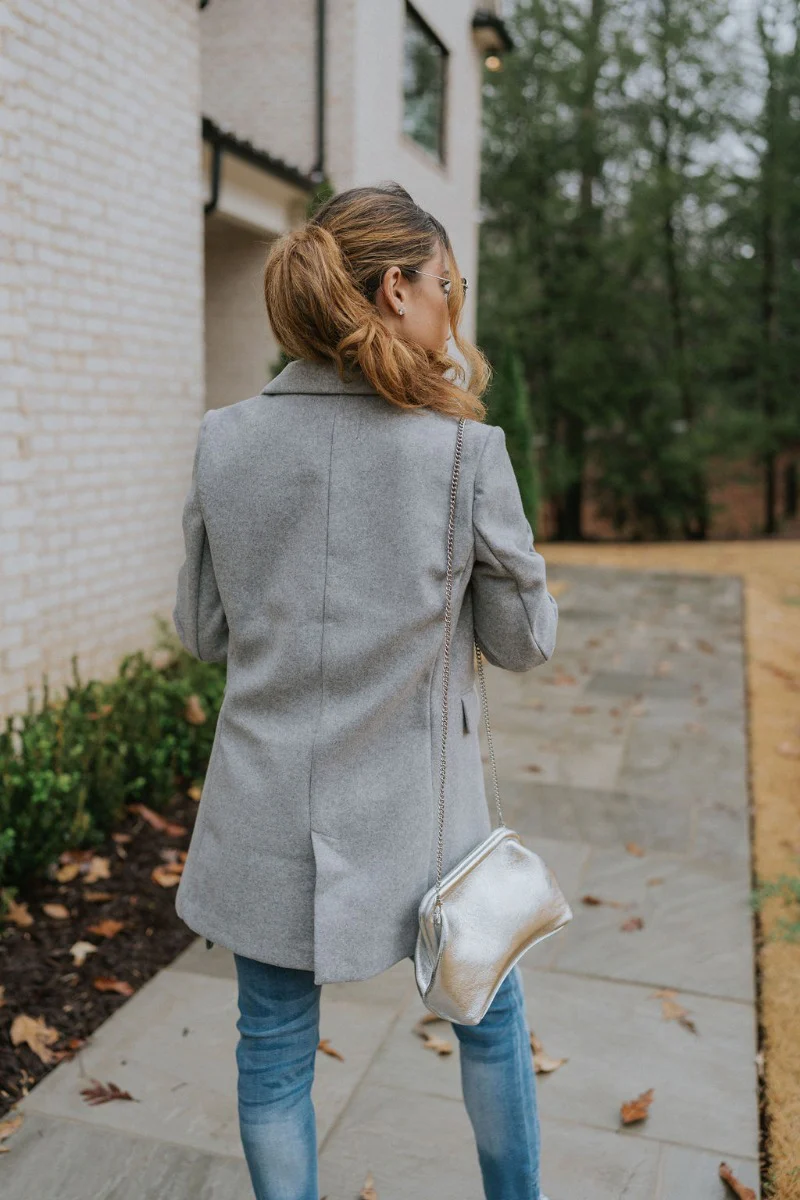 Keep It Classic Coat in Grey - Image 6