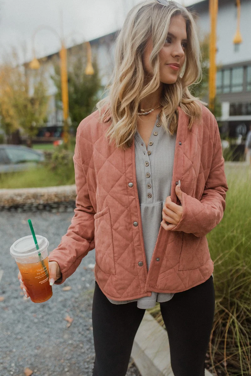 Keep Me Warm Quilted Jacket