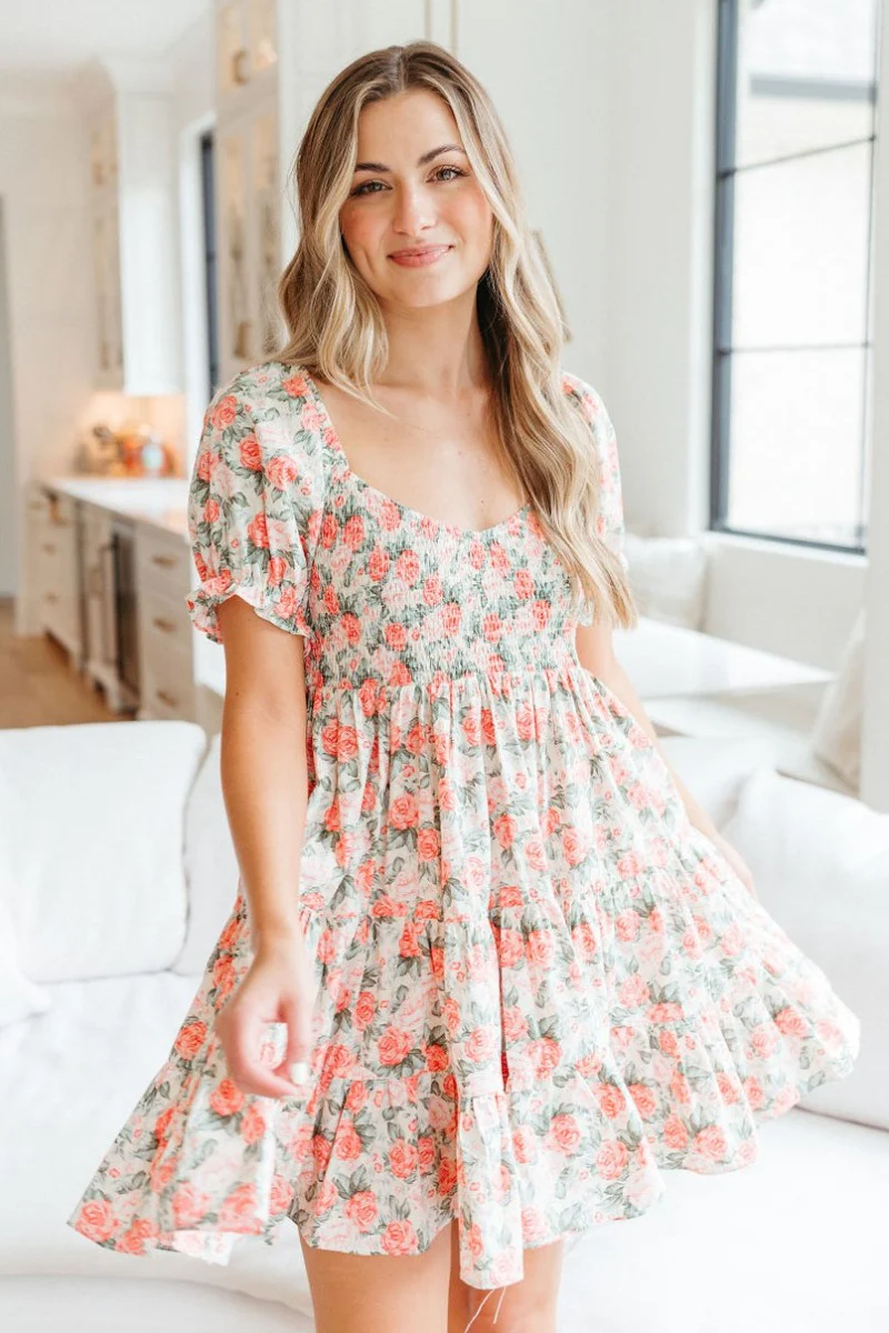 Keep Talking Floral Dress