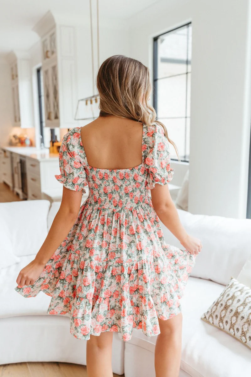 Keep Talking Floral Dress - Image 5