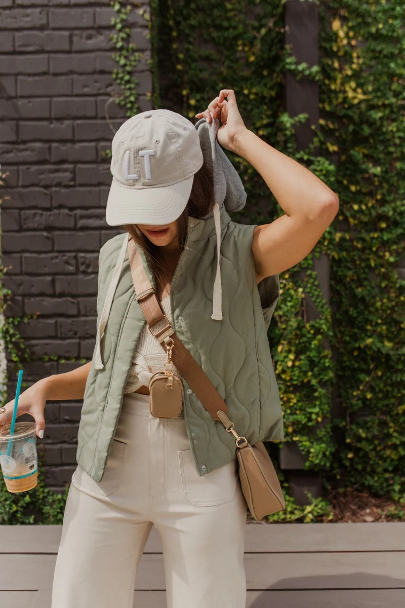 Keep Them Guessing Hooded Vest - Image 2