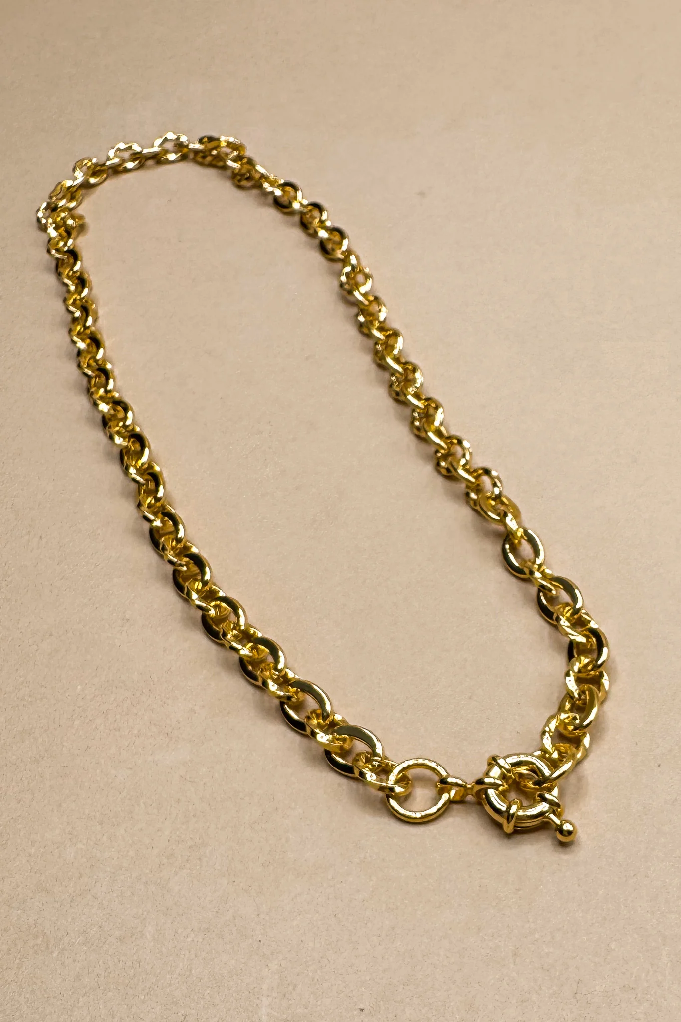 Kennedy Gold Chain Adjustable Necklace