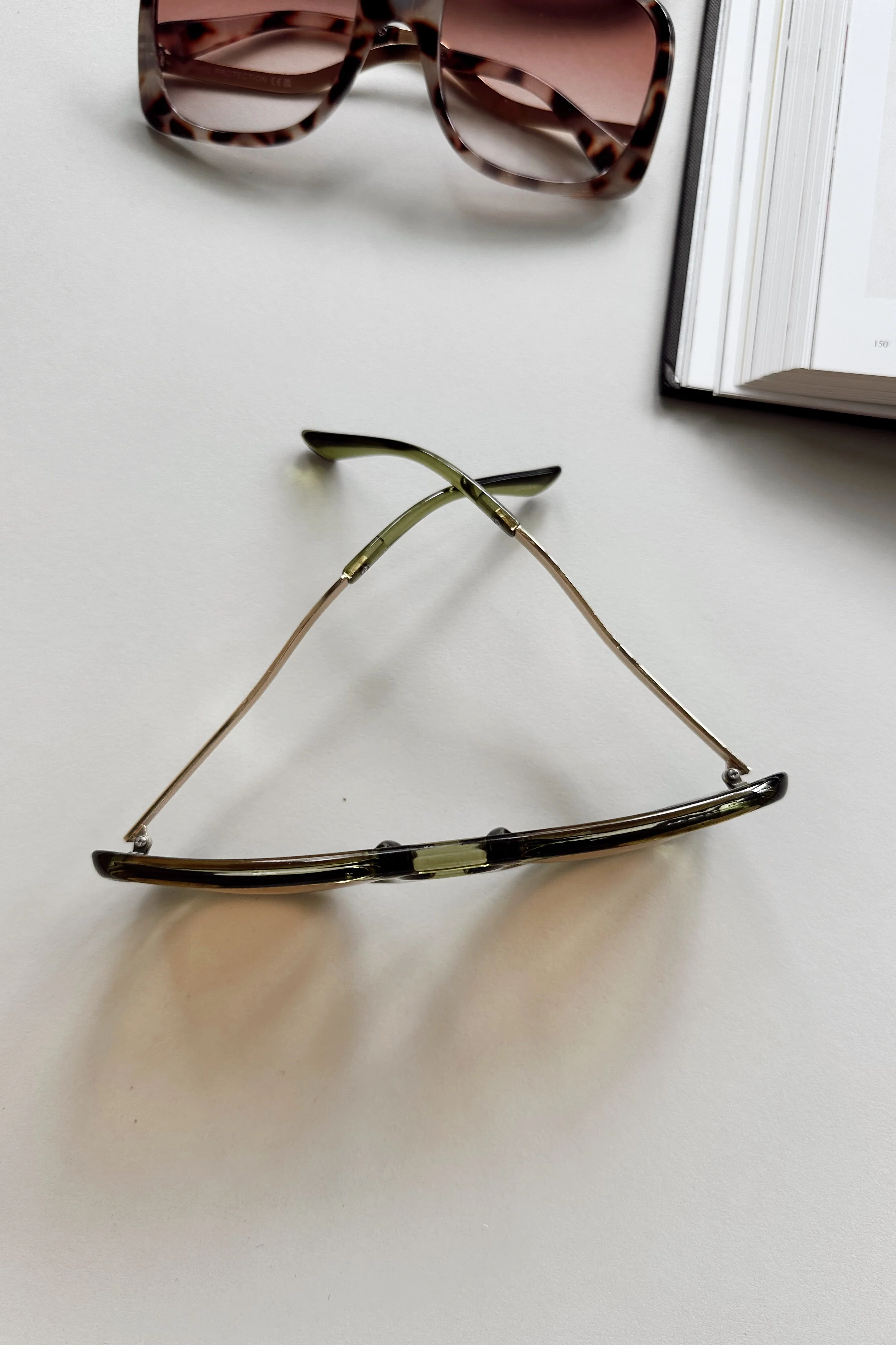 Kennedy Sunglasses in Green & Yellow - Image 3