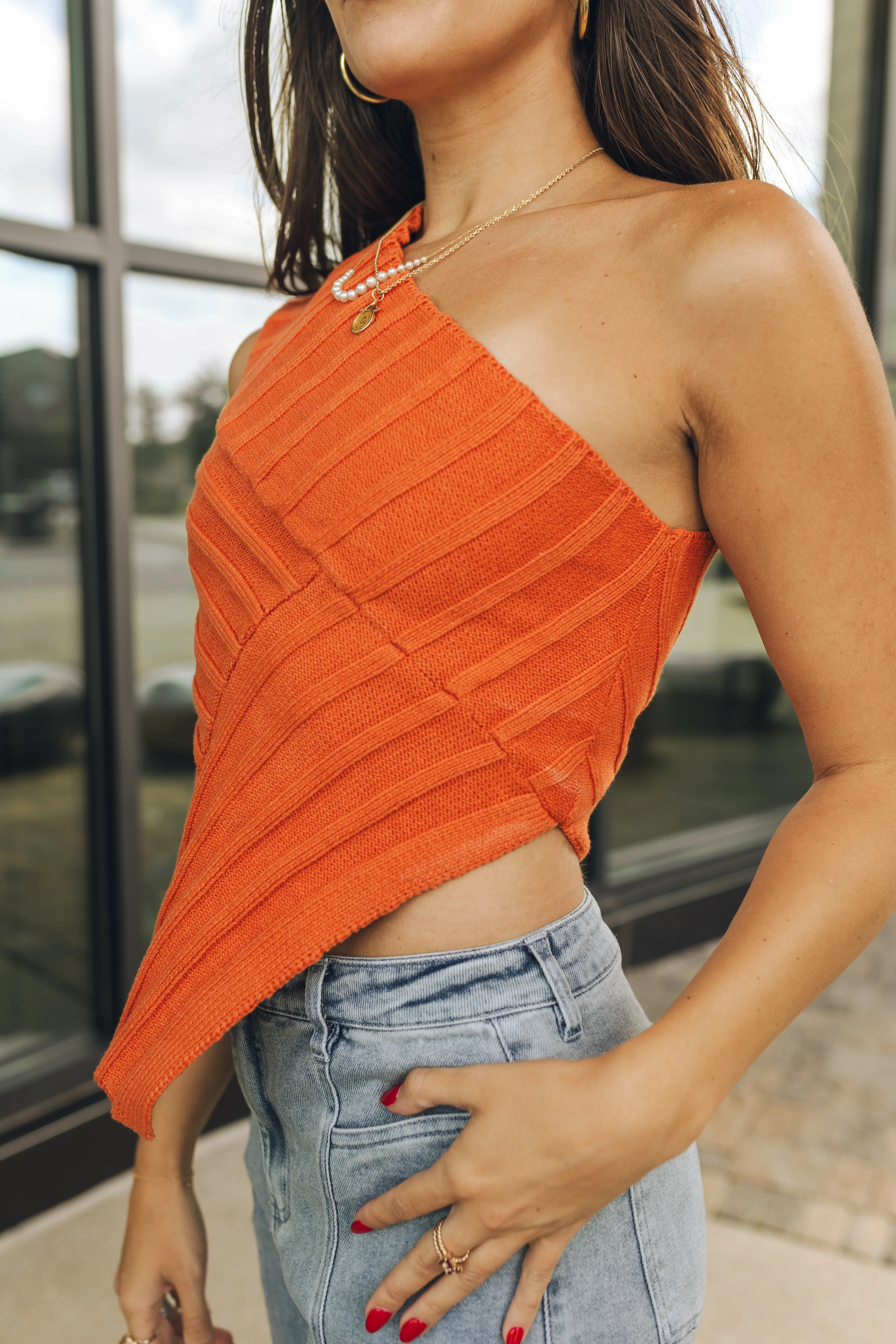 Kiana One Shoulder Top - Image 4