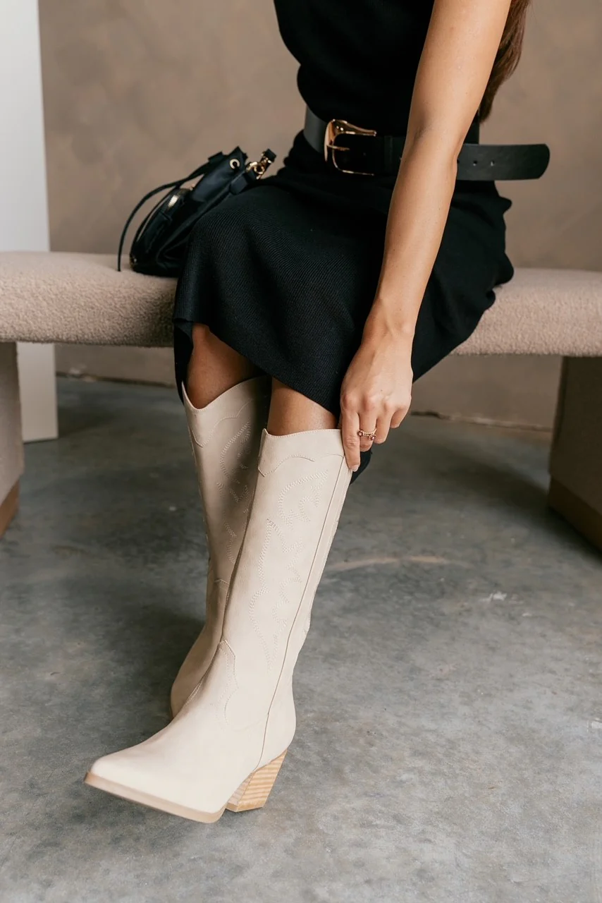 Kindred Western Boot in Stone - Image 3