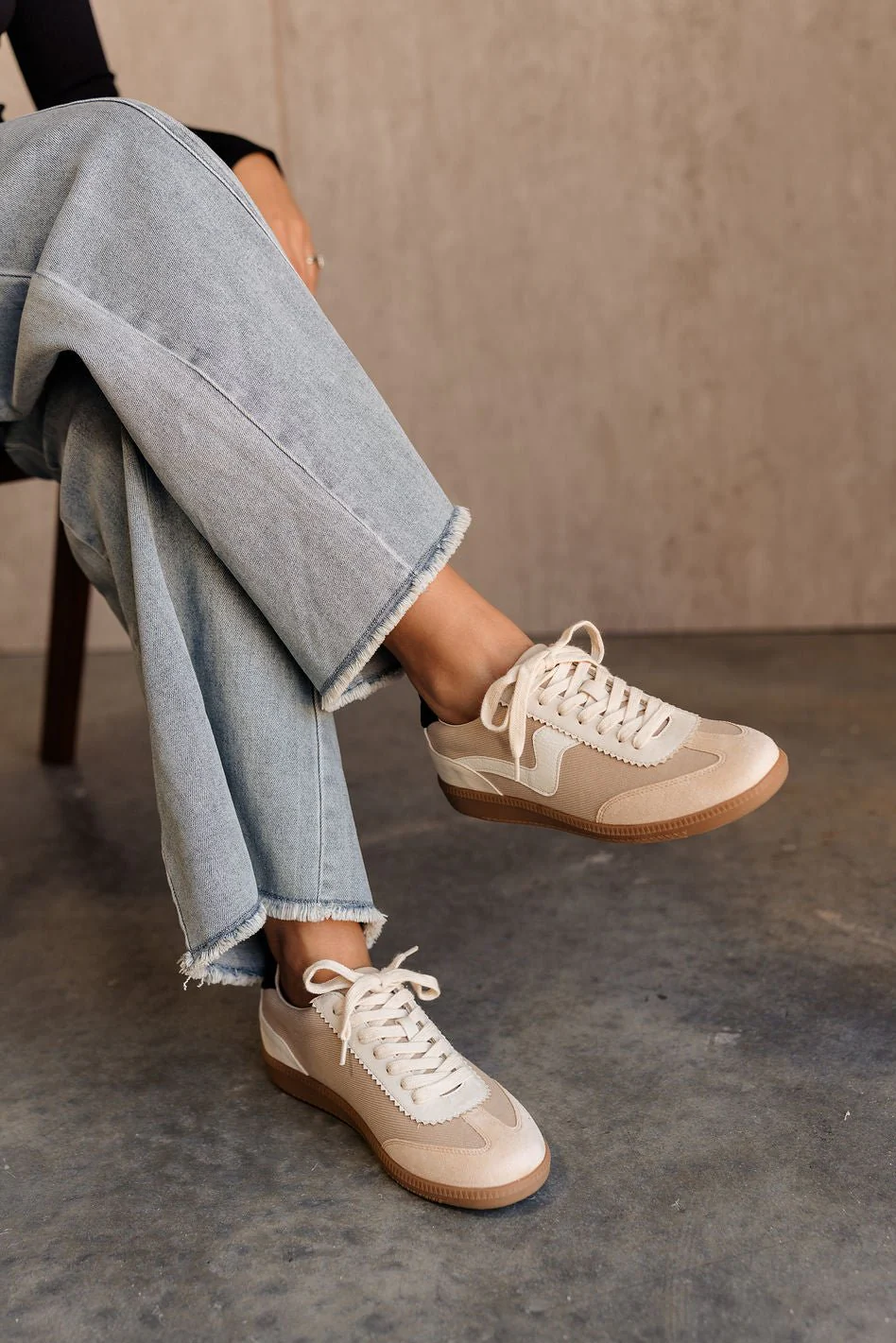 Kyla Almond & Black Sneaker