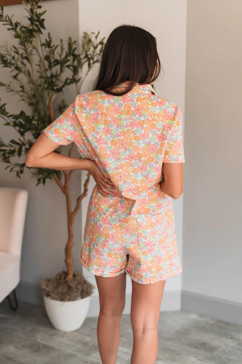 Laguna Floral Romper - Image 6