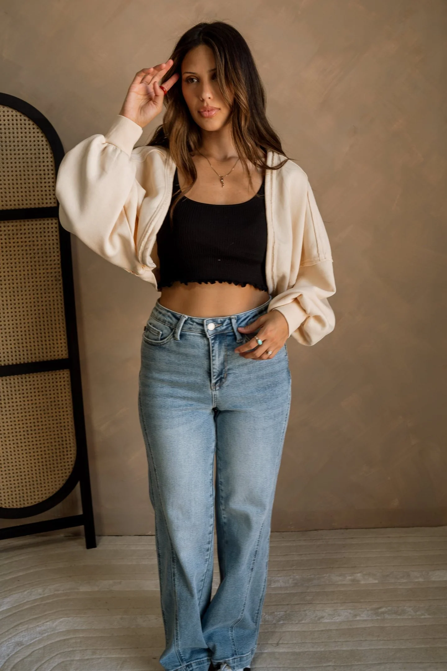 Lainey Cropped Shrug