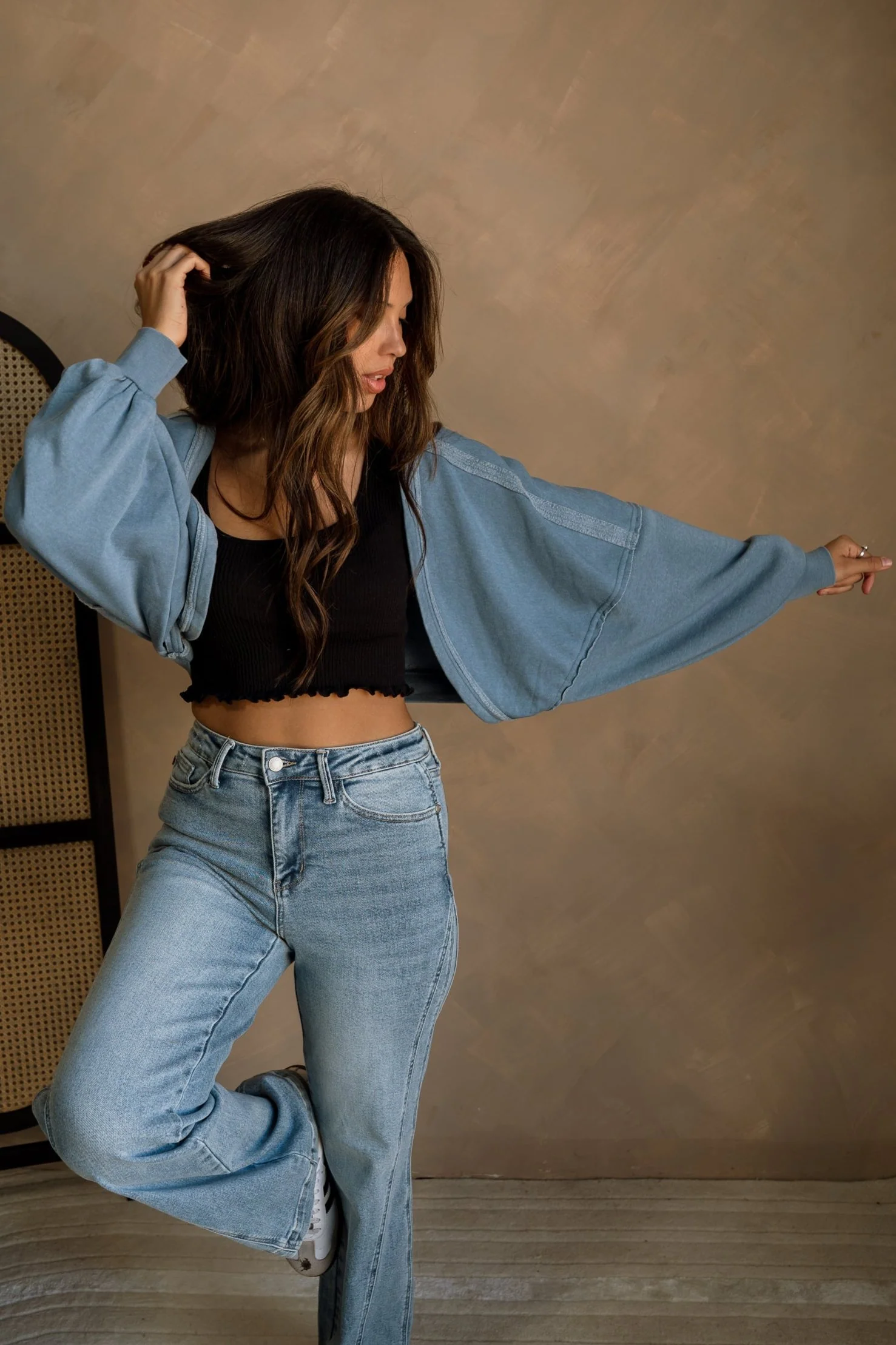 Lainey Cropped Shrug - Image 17