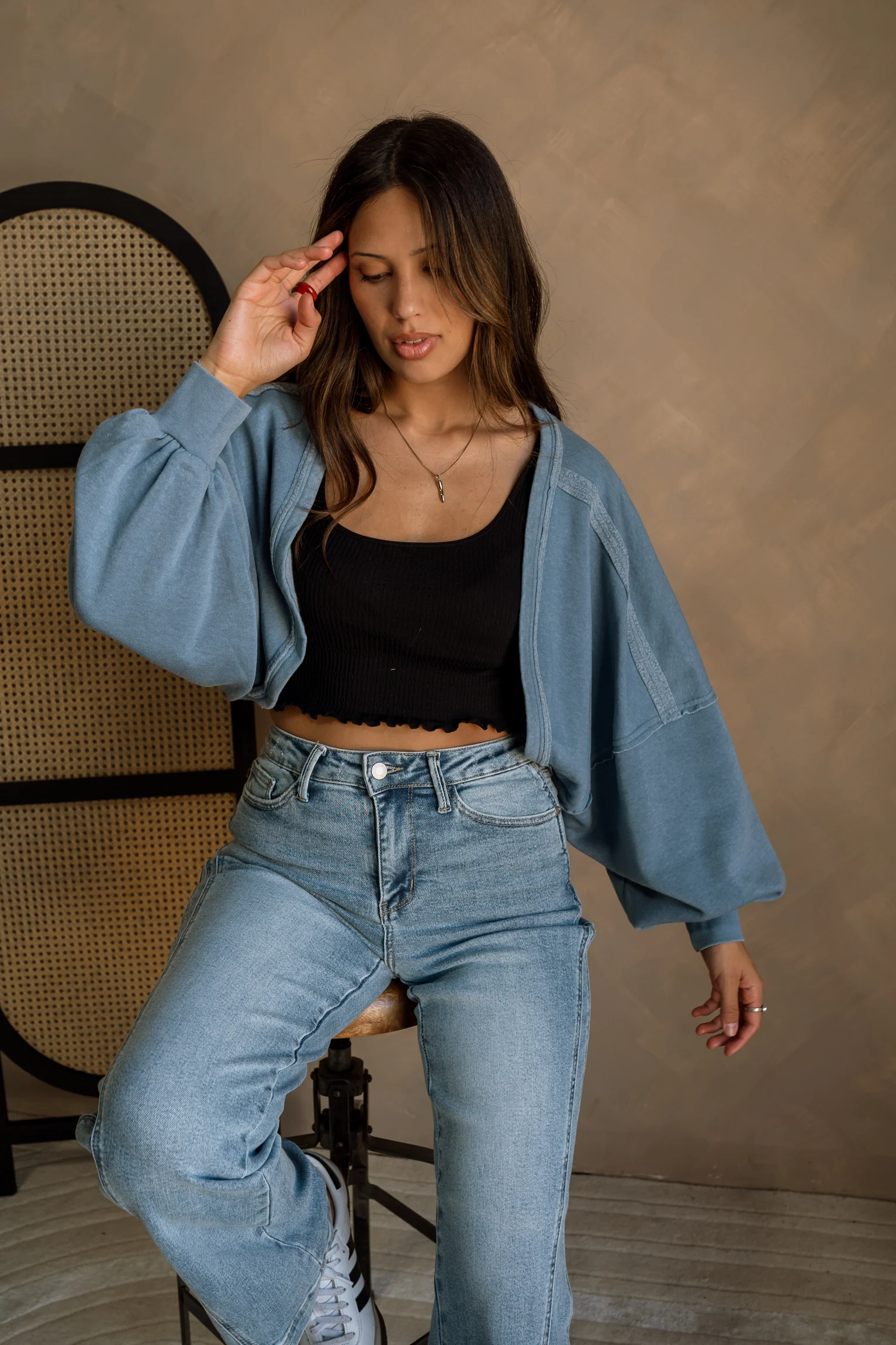 Lainey Cropped Shrug - Image 18