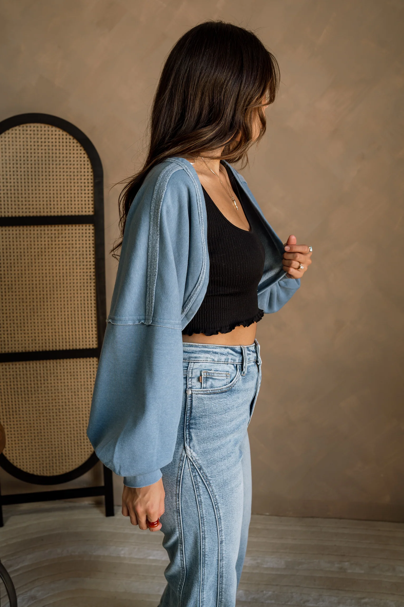 Lainey Cropped Shrug - Image 19