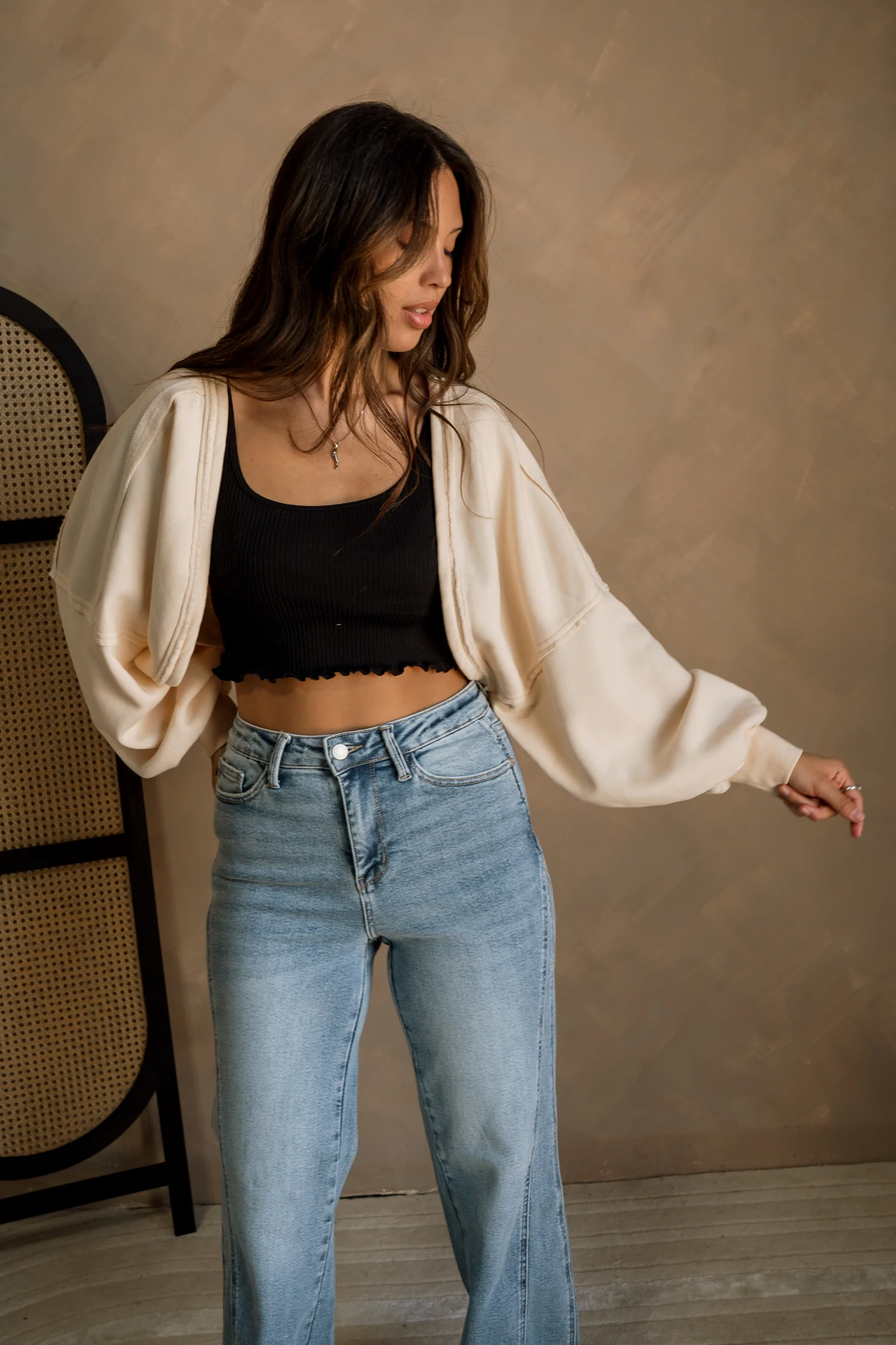 Lainey Cropped Shrug - Image 2