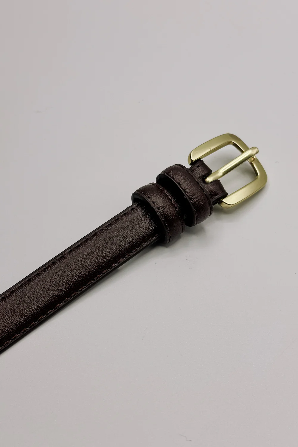 Leighton Dark Brown Belt