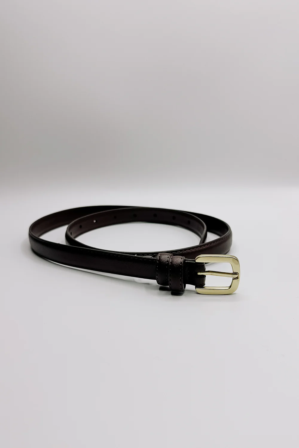 Leighton Dark Brown Belt - Image 3