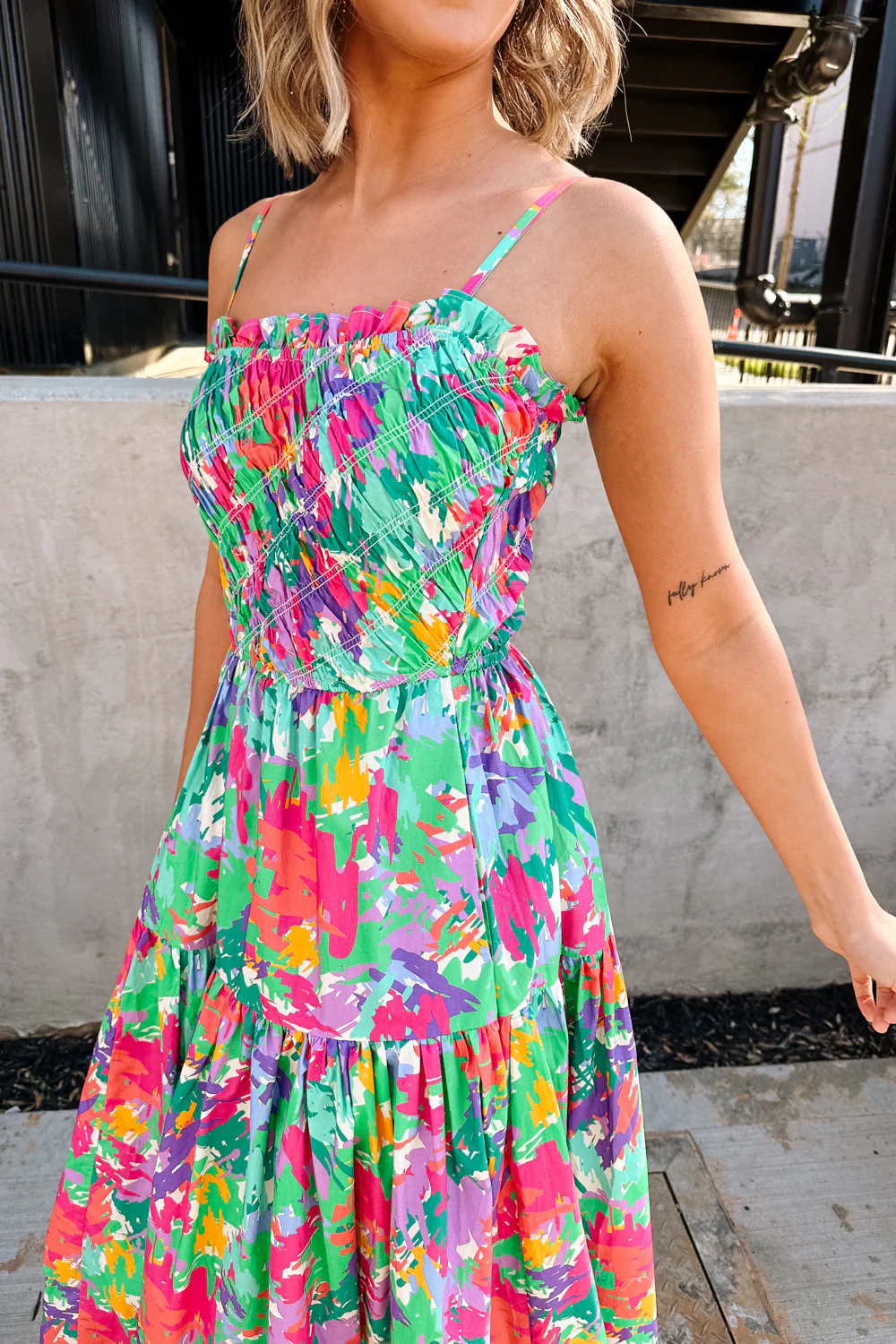 Leilani Printed Sleeveless Maxi Dress - Image 2