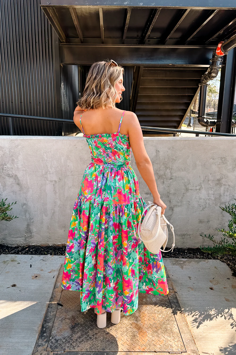 Leilani Printed Sleeveless Maxi Dress - Image 3
