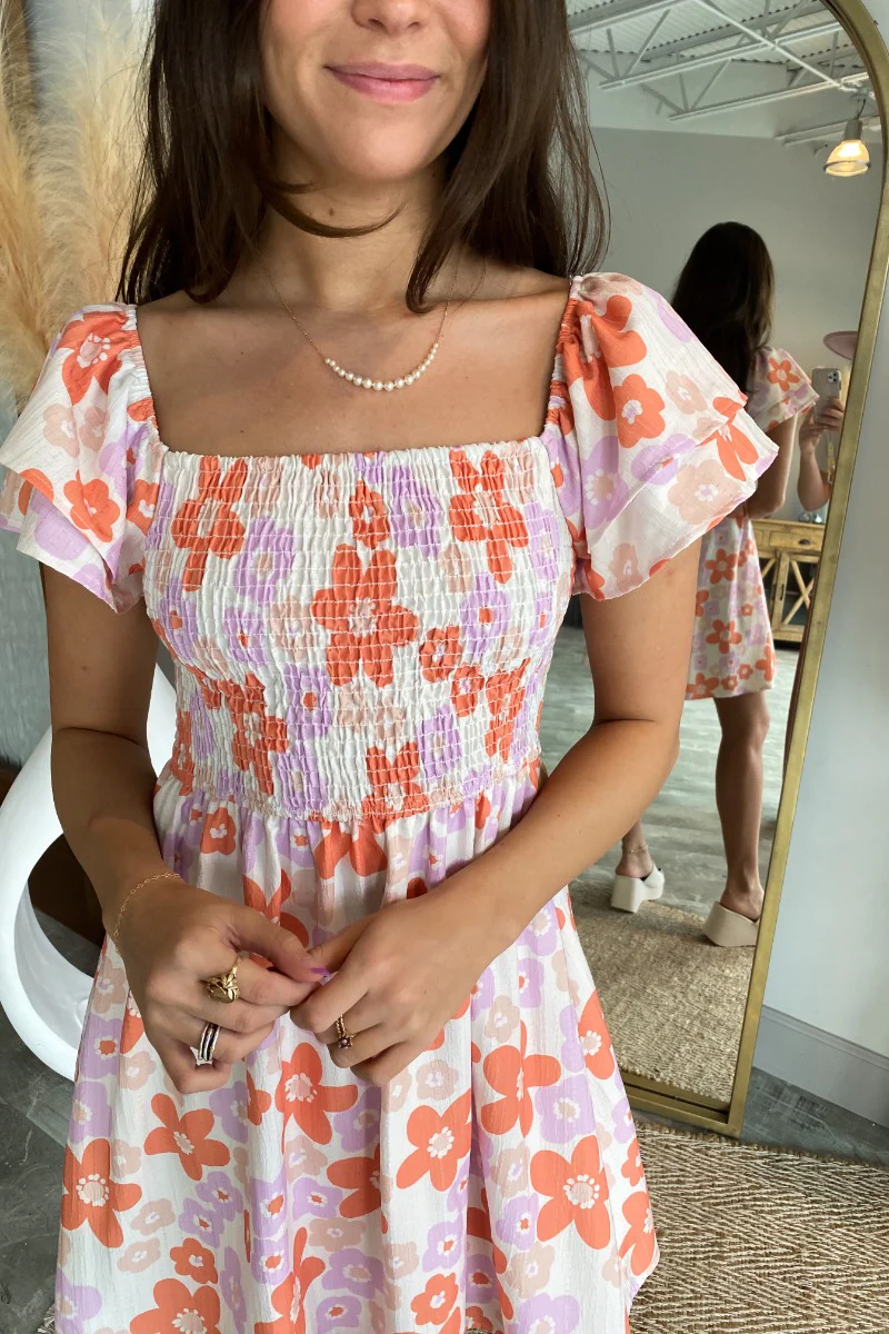 Let's Go Floral Dress - Image 3