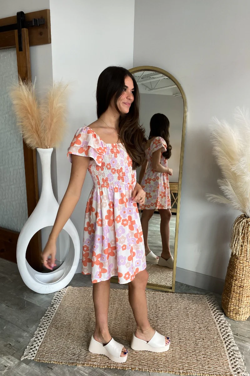 Let's Go Floral Dress - Image 4