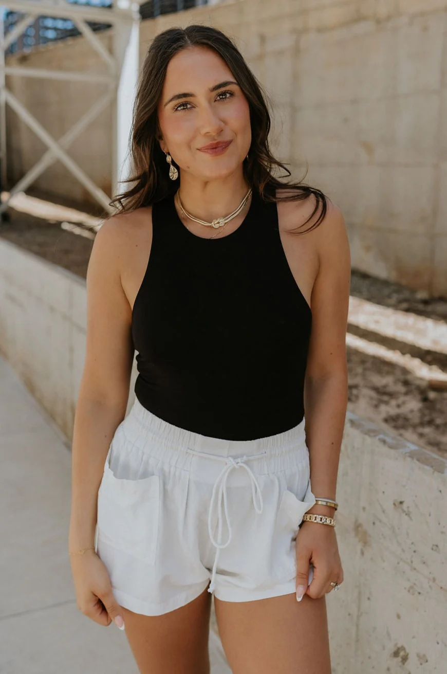 Lianna Black Sleeveless Tank - Image 5